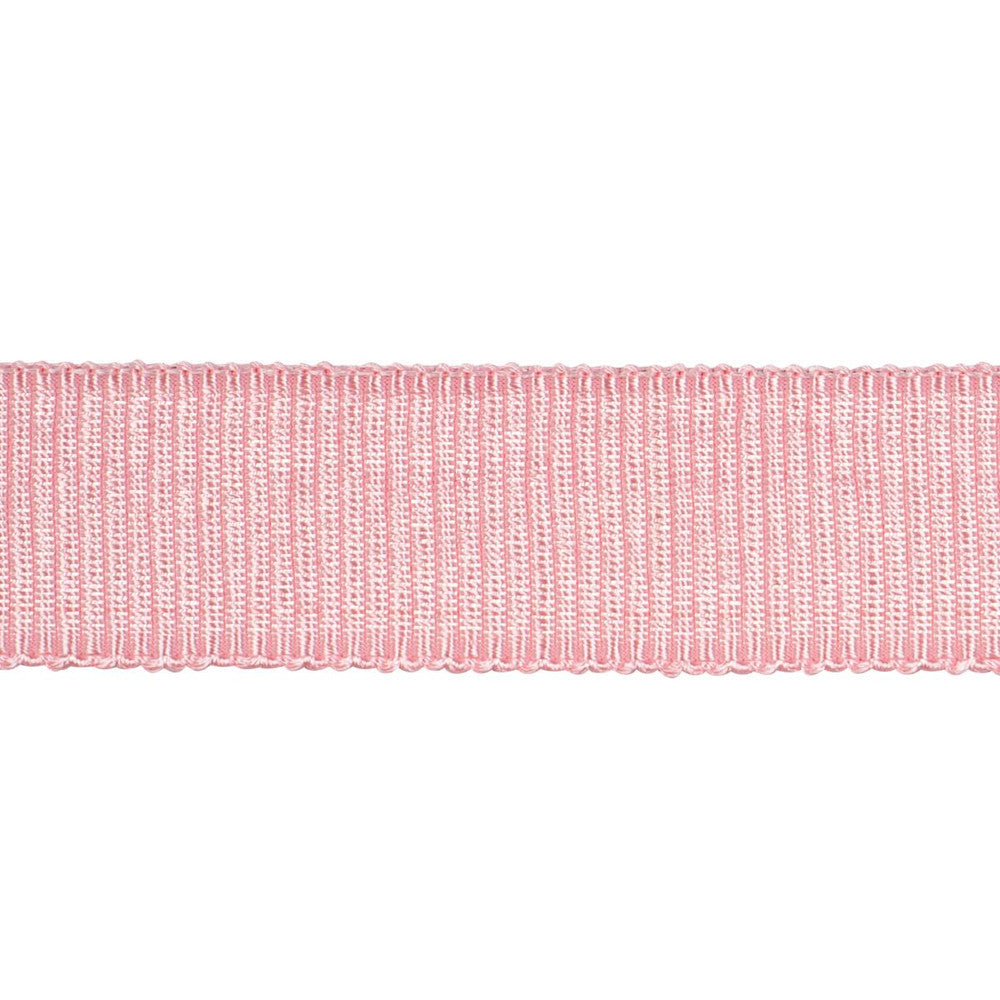 Medium Faille Tape Blush 83863 by Schumacher Designer Trim Perennial Favorite Trims - Swanky Fabrics -