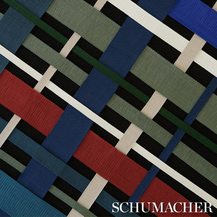 Wide Faille Tape Flame 83872 by Schumacher Designer Trim Perennial Favorite Trims - Swanky Fabrics -