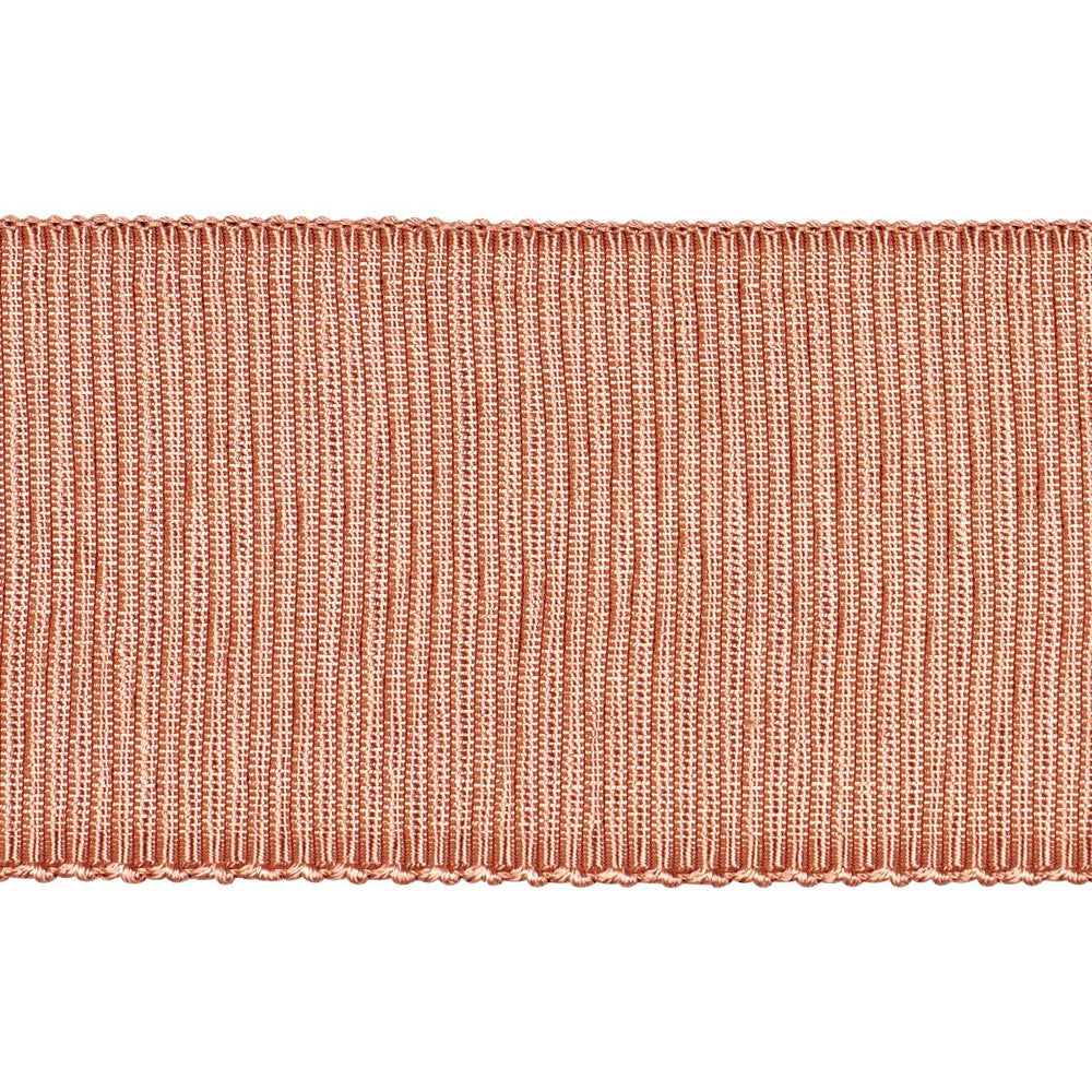 Wide Faille Tape Peach 83871 by Schumacher Designer Trim Perennial Favorite Trims - Swanky Fabrics -