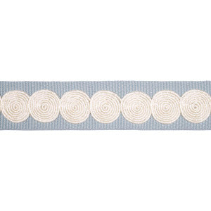 Schumacher Trim Castille Tape Narrow Sky 83880