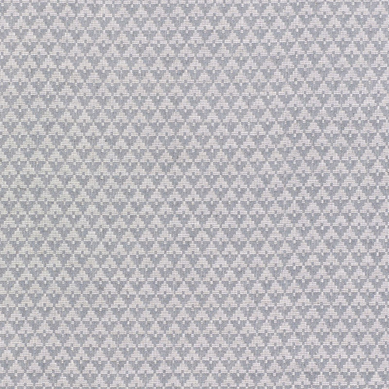 Evans Steel 71183 by Schumacher Designer Fabric ESSENTIALS: LUXE UPHOLSTERY See Sample ITALY - </p><p>Repeat: Horizontal: 1" (3CM) and Vertical: 1 3/8" (3CM) 56 1/2" (143CM) - Swanky Fabrics -