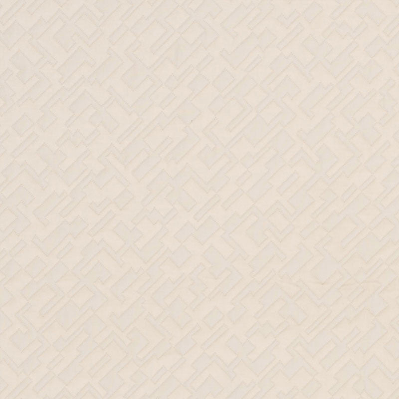 Salon Quilted Satin Pearl 71192 by Schumacher Designer Fabric NEW OPULENCE See Sample ITALY - </p><p>Repeat: Horizontal: 13 3/4" (35CM) and Vertical: 14" (36CM) 56" (142CM) - Swanky Fabrics -