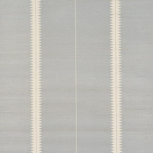 Schumacher Wallpaper Bristle Stripe Sisal Mineral 5016740