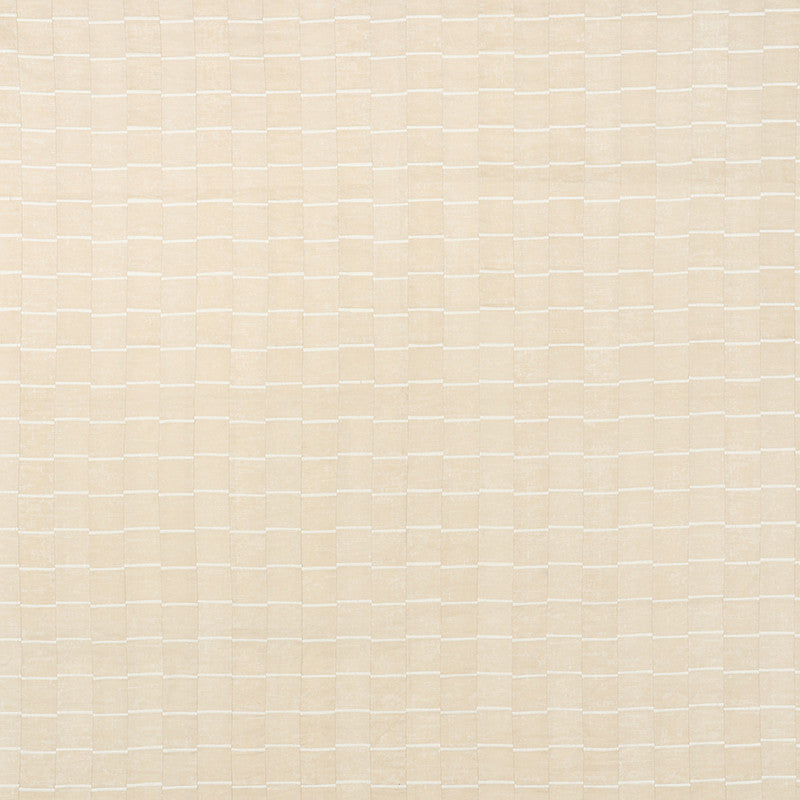 Lines Ivory 71213 by Schumacher Designer Fabric David-Kaihoi 45% Linen, 35% Cotton, 20% Polyester - Horizontal: 4.5 and Vertical: 2.375 53 - Swanky Fabrics -