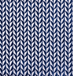 Schumacher Fabric Spades Blue 71231