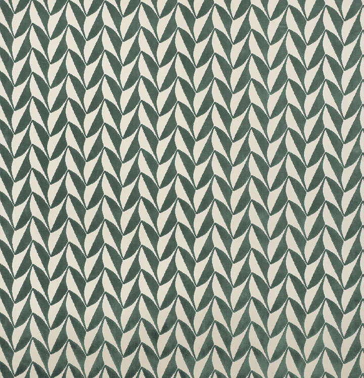 Spades Mineral 71232 by Schumacher Designer Fabric DAVID KAIHOI See Sample UNITED STATES OF AMERICA - </p><p>Repeat: Horizontal: 2 1/2" (6CM) and Vertical: 1 3/4" (4CM) 50 1/2" (128CM) - Swanky Fabrics -