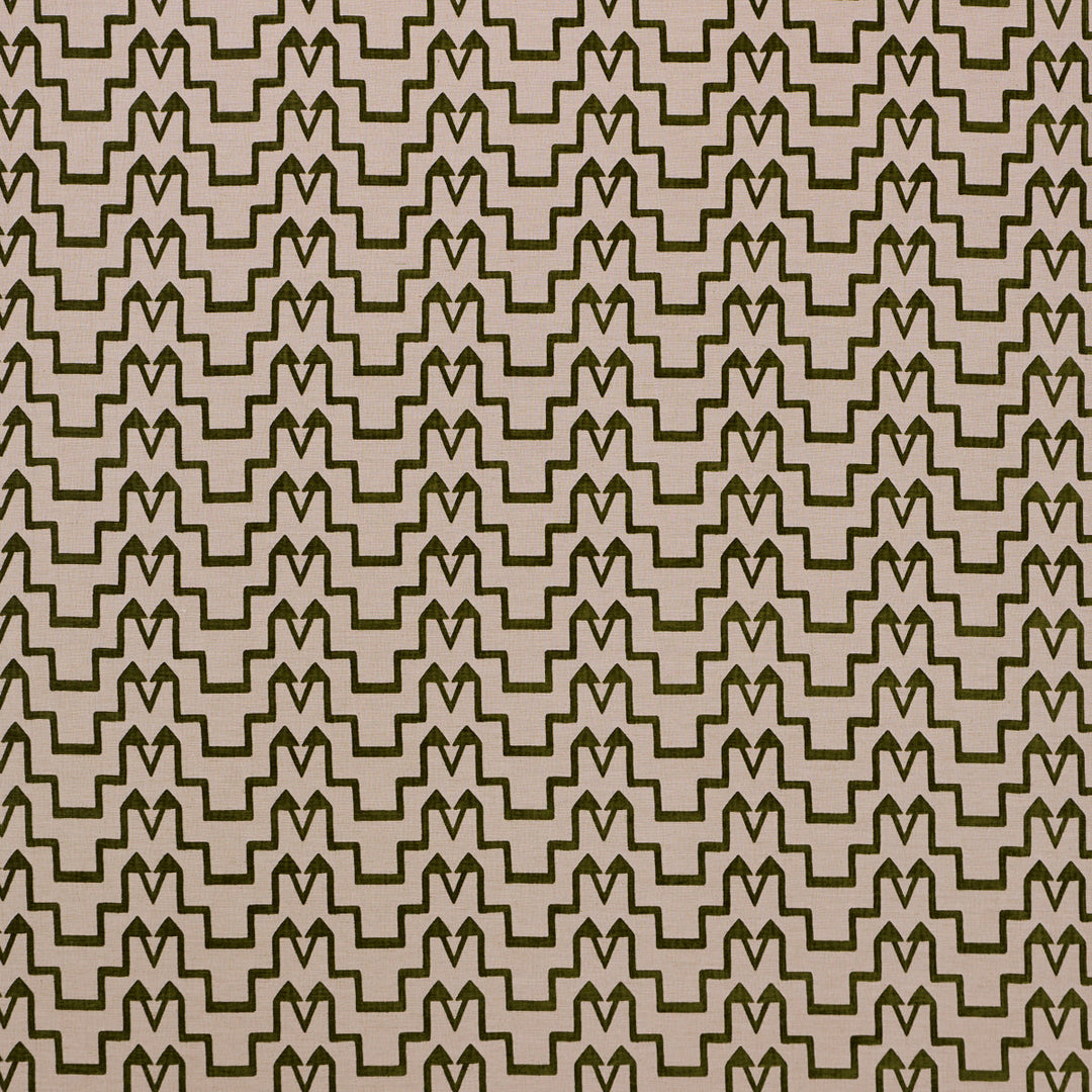 Schumacher Fabric Turkish Step - Olive