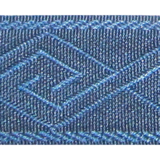 7125-SAPPHIRE by Europatex Designer Fabric Necessities 100% Polyester China See Sample Horizontal: N/A and Vertical: N/A 1.50 inches  - Swanky Fabrics -