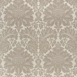Schumacher Fabric Maggiore Damasco Alabaster 71284