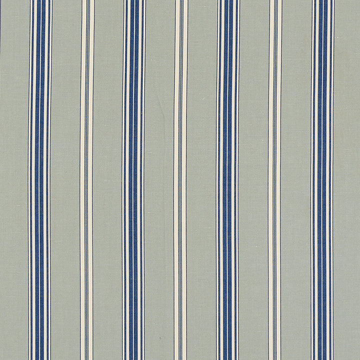 Coco Stripe Mineral 71291 by Schumacher Designer Fabric Essentials-Stripes-Ii 65% Cotton, 35% Linen - Horizontal: 4.5 and Vertical: - 55.75 - Swanky Fabrics -