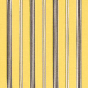 Schumacher Fabric Coco Stripe Yellow 71294