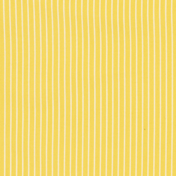 Edie Stripe Yellow 71307 by Schumacher Designer Fabric ESSENTIALS: CLASSIC STRIPES COTTON 100% INDIA </p><p>Repeat: Horizontal: 3/8" (1CM) and Vertical: 55 - Swanky Fabrics -