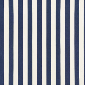 Schumacher Fabric Andy Stripe Navy 71323