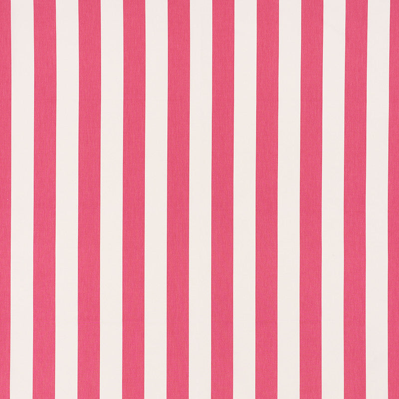 Andy Stripe Pink 71330 by Schumacher Designer Fabric Essentials-Classic-Stripes 100% Cotton - Horizontal: 5.5 and Vertical: - 55 - Swanky Fabrics -