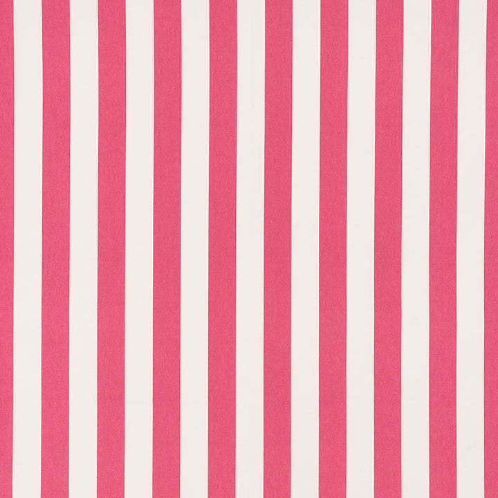 Andy Stripe Pink 71330 by Schumacher Designer Fabric ESSENTIALS: CLASSIC STRIPES See Sample INDIA - </p><p>Repeat: Horizontal: 5 1/2" (14CM) and Vertical: - 55" (140CM) - Swanky Fabrics -