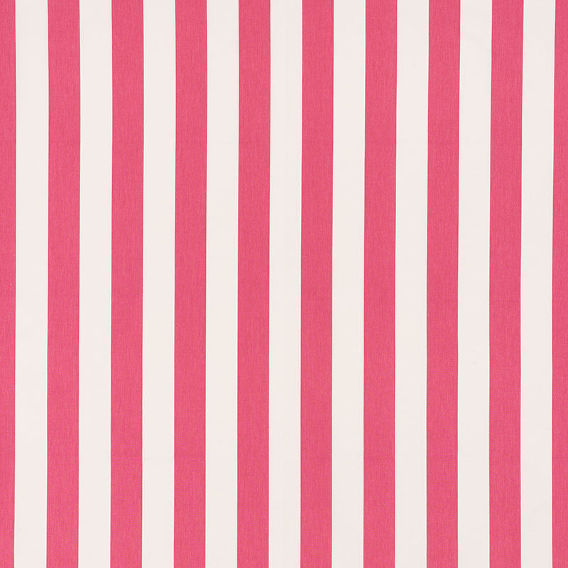 Andy Stripe Pink 71330 by Schumacher Designer Fabric ESSENTIALS: CLASSIC STRIPES COTTON 100% INDIA </p><p>Repeat: Horizontal: 5 1/2" (14CM) and Vertical: 55 - Swanky Fabrics -