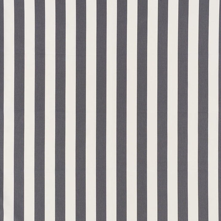 James Stripe Charcoal 71350 by Schumacher Designer Fabric Essentials-Classic-Stripes 100% Cotton - Horizontal: 4.5 and Vertical: - 55 - Swanky Fabrics -