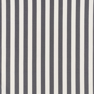 Schumacher Fabric James Stripe Charcoal 71350