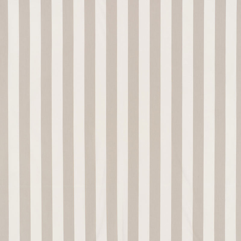 James Stripe Taupe 71352 by Schumacher Designer Fabric ESSENTIALS: CLASSIC STRIPES See Sample INDIA - </p><p>Repeat: Horizontal: 4 1/2" (12CM) and Vertical: - 55" (140CM) - Swanky Fabrics -