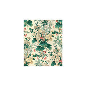 Lee Jofa Fabric Hollyhock Hdb White/Brown
