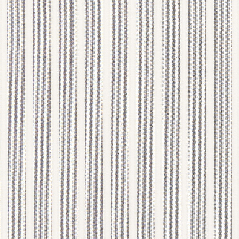 Jean Stripe Grey 71380 by Schumacher Designer Fabric Essentials-Stripes-Ii 100% Cotton - Horizontal: 1 and Vertical: - 54 - Swanky Fabrics -