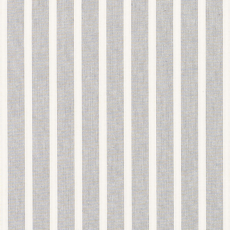 Jean Stripe Grey 71380 by Schumacher Designer Fabric ESSENTIALS: STRIPES II COTTON 100% INDIA </p><p>Repeat: Horizontal: 1" (3CM) and Vertical: 54 - Swanky Fabrics -