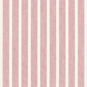 Schumacher Fabric Jean Stripe Red 71382