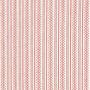 Schumacher Fabric Jack Stripe Red 71415