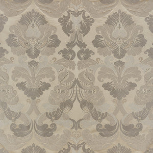 Schumacher Fabric Molveno Damasco Champagne 71471