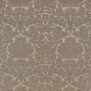 Schumacher Fabric Belice Damasco Pewter 71481