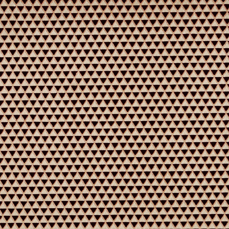 Fairmont Garnet 71581 by Schumacher Designer Fabric ESSENTIALS: LUXE UPHOLSTERY See Sample TURKEY - </p><p>Repeat: Horizontal: 3/4" (2CM) and Vertical: 1 1/4" (3CM) 55" (140CM) - Swanky Fabrics -