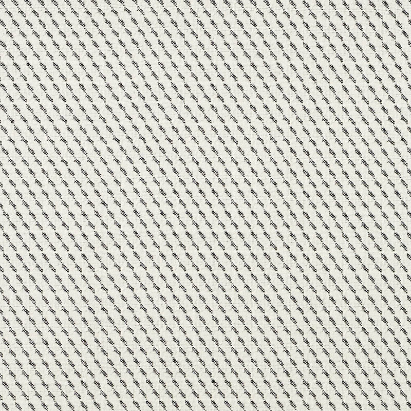 Sullivan Black 71591 by Schumacher Designer Fabric Essentials-Luxe-Upholstery 60% Linen, 40% Cotton - Horizontal: 3/4- and Vertical: 1.25 53.75 - Swanky Fabrics -
