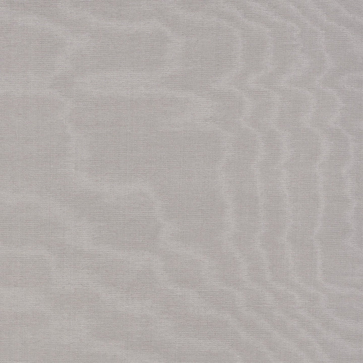 Luna Moire Zinc 71672 by Schumacher Designer Fabric Caravanne 100% Cotton - Horizontal: - and Vertical: - 54 - Swanky Fabrics -
