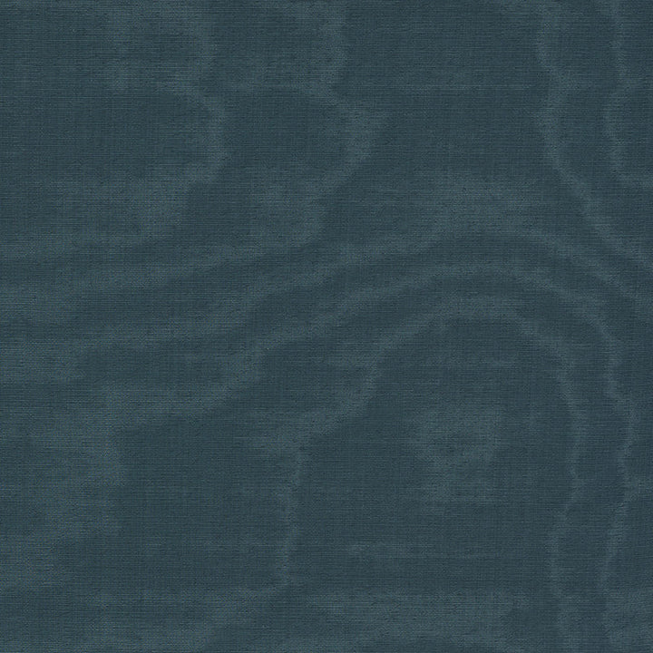 Luna Moire Aegean 71673 by Schumacher Designer Fabric Caravanne 100% Cotton - Horizontal: - and Vertical: - 54 - Swanky Fabrics -