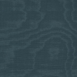 Schumacher Fabric Luna Moire Aegean 71673