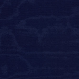 Schumacher Fabric Luna Moire Marine 71674