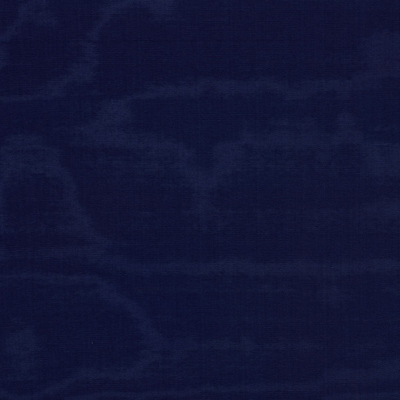 Luna Moire Marine 71674 by Schumacher Designer Fabric CARAVANNE See Sample INDIA - </p><p>Repeat: Horizontal: - and Vertical: - 54" (137CM) - Swanky Fabrics -