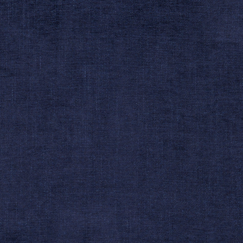 Franco Linen-Blend Chenille Indigo 71728 by Schumacher Designer Fabric Perfect-Basics-Franco-Linenblend-Chenille- 42% Viscose, 25% Polyester, 23% Cotton, 10% Linen Martindale 32,000 Horizontal: - and Vertical: - 55 - Swanky Fabrics -