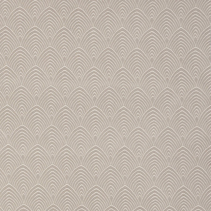 Archival Brocatelle Argent 71732 by Schumacher Designer Fabric Schumacher-Classics 47% Linen, 34% Viscose, 19% Silk - Horizontal: 13.625 and Vertical: VERT 4 3/4 55.25 - Swanky Fabrics -