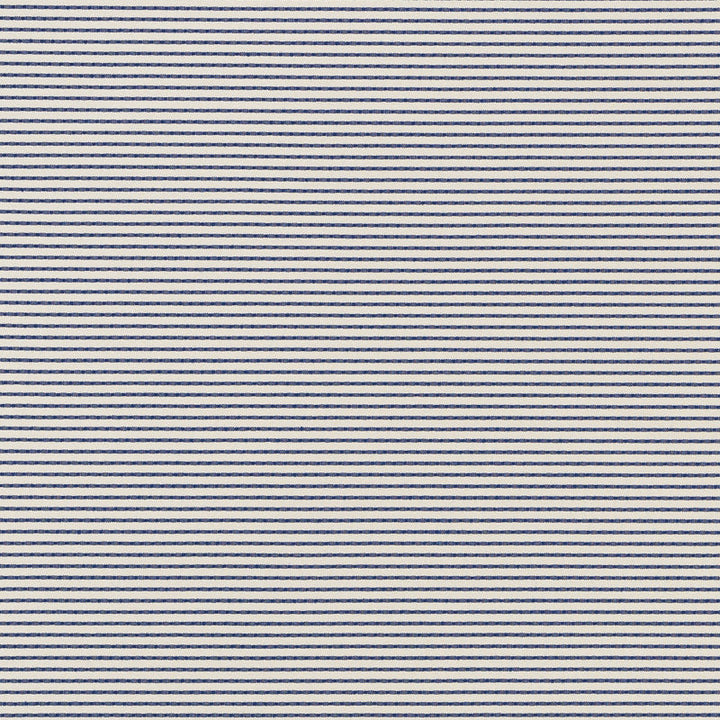 Stitched Stripe Navy 71743 by Schumacher Designer Fabric Indooroutdoor-Prints-Wovens 100% High Wyzenbeek 75,000 Horizontal: - and Vertical: 1/4- 56 - Swanky Fabrics -