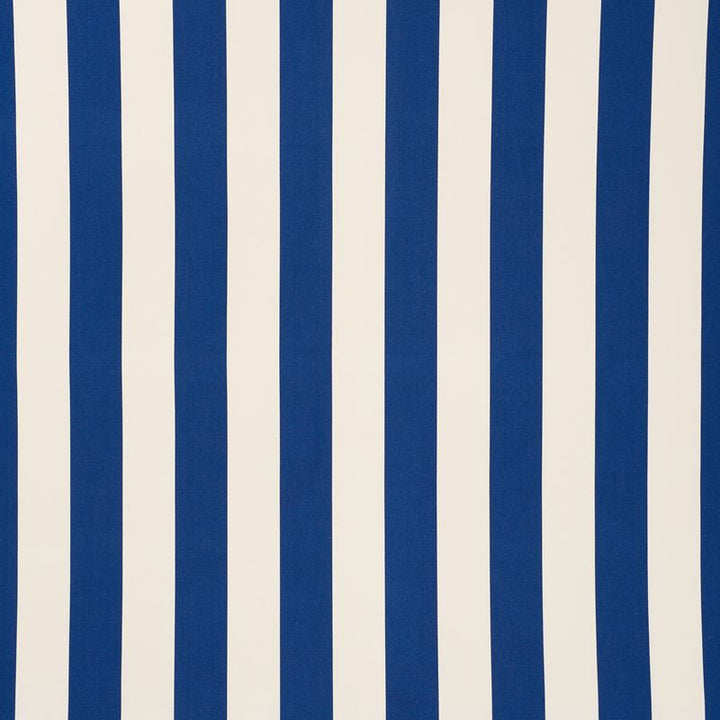 Cabana Stripe Indigo 71750 by Schumacher Designer Fabric Indooroutdoor-Prints-Wovens 100% High Wyzenbeek 100,000 Horizontal: 7 and Vertical: - 57.75 - Swanky Fabrics -