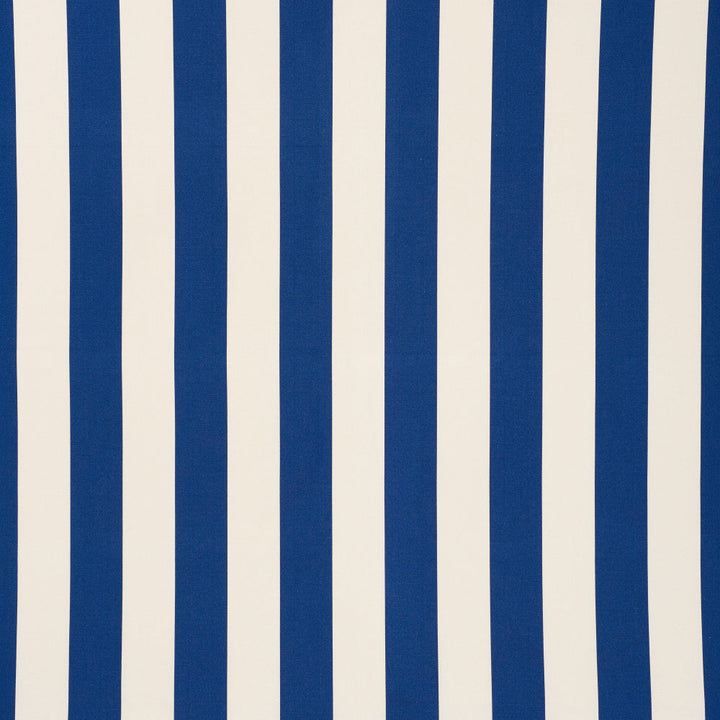 Cabana Stripe Indigo 71750 by Schumacher Designer Fabric ESSENTIALS: INDOOR/OUTDOOR PRINTS & WOVENS See Sample UNITED STATES OF AMERICA - </p><p>Repeat: Horizontal: 7" (18CM) and Vertical: - 57 3/4" (147CM) - Swanky Fabrics -