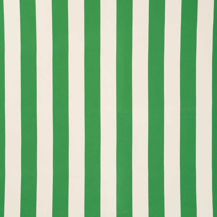 Cabana Stripe Green 71751 by Schumacher Designer Fabric Indooroutdoor-Prints-Wovens 100% High Wyzenbeek 100,000 Horizontal: 7 and Vertical: - 57.75 - Swanky Fabrics -