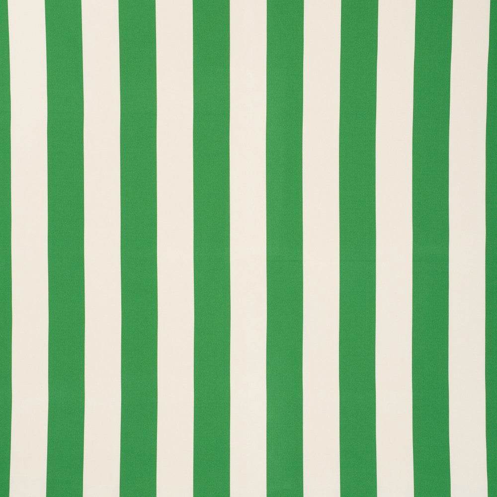 Cabana Stripe Green 71751 by Schumacher Designer Fabric ESSENTIALS: INDOOR/OUTDOOR PRINTS & WOVENS See Sample UNITED STATES OF AMERICA - </p><p>Repeat: Horizontal: 7" (18CM) and Vertical: - 57 3/4" (147CM) - Swanky Fabrics -