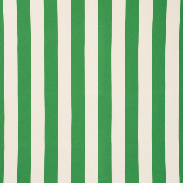 Cabana Stripe Green 71751 by Schumacher Designer Fabric ESSENTIALS: INDOOR/OUTDOOR PRINTS & WOVENS See Sample UNITED STATES OF AMERICA - </p><p>Repeat: Horizontal: 7" (18CM) and Vertical: - 57 3/4" (147CM) - Swanky Fabrics -