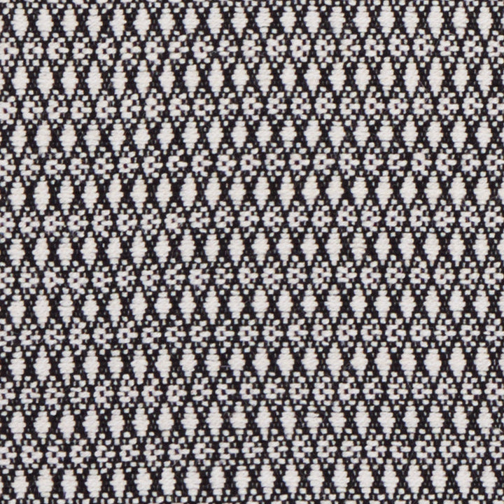 Zoila Black 71860 by Schumacher Designer Fabric Caravanne 70% Cotton, 30% Jute - Horizontal: 1/2- and Vertical: 1 52.3333333333333 - Swanky Fabrics -