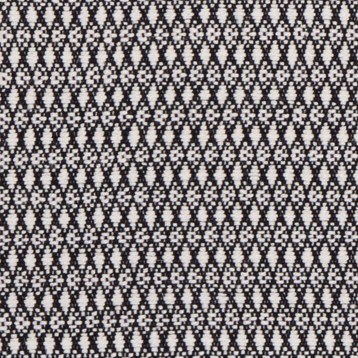 Zoila Black 71860 by Schumacher Fabric Schumacher Fabric Zoila Black 71860Fabric COTTON 70% INDIA </p><p>Repeat: H: HORZ. 1/2" (1CM) , V: VERT. 1" (3CM) 52.3333 - Fabric Carolina -