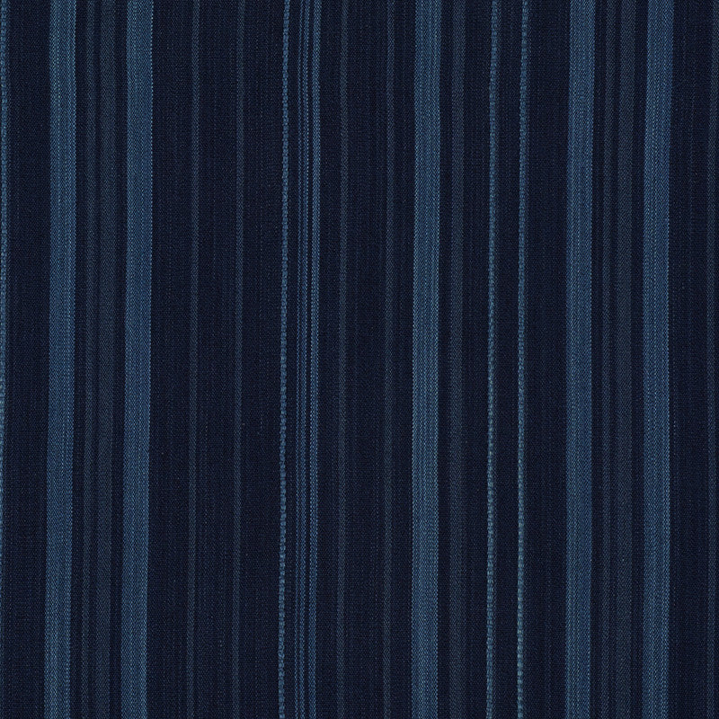 Cajamarca Stripe Indigo 71880 by Schumacher Designer Fabric Caravanne 100% Cotton Martindale 20,000 Horizontal: 17.625 and Vertical: - 53 - Swanky Fabrics -