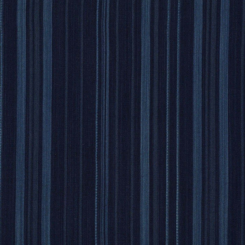 Cajamarca Stripe Indigo 71880 by Schumacher Designer Fabric CARAVANNE See Sample INDIA - </p><p>Repeat: Horizontal: 17 5/8" (45CM) and Vertical: - 53" (135CM) - Swanky Fabrics -