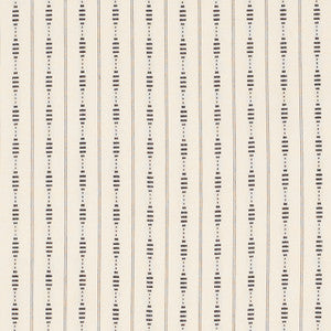 Schumacher Fabric Rania Stripe Black 71900